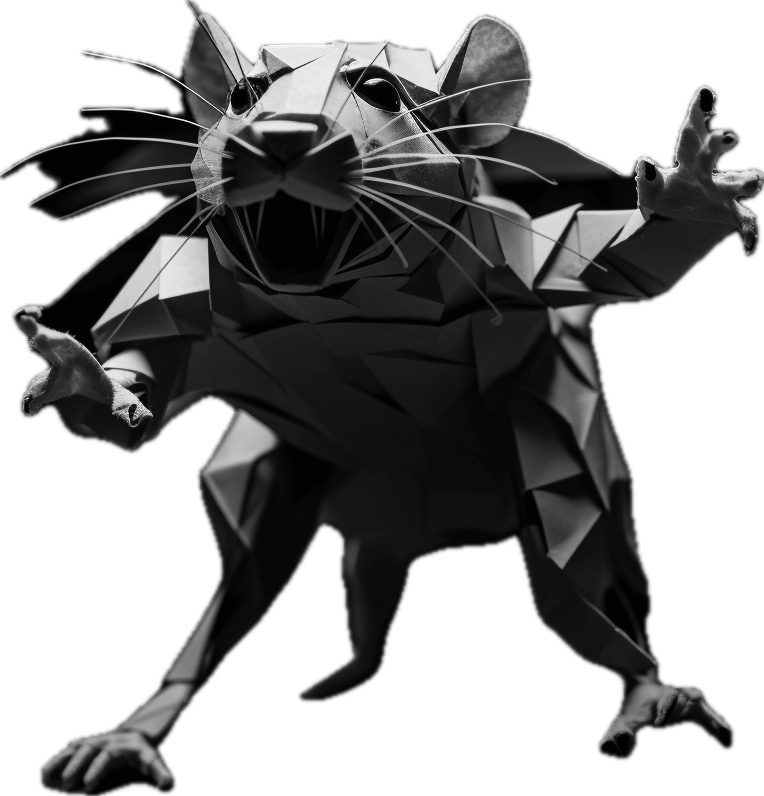 Honey Digital Solutions Rat 3D Artwork